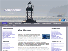 Tablet Screenshot of anchorline.ca