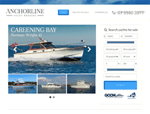 Tablet Screenshot of anchorline.com.au